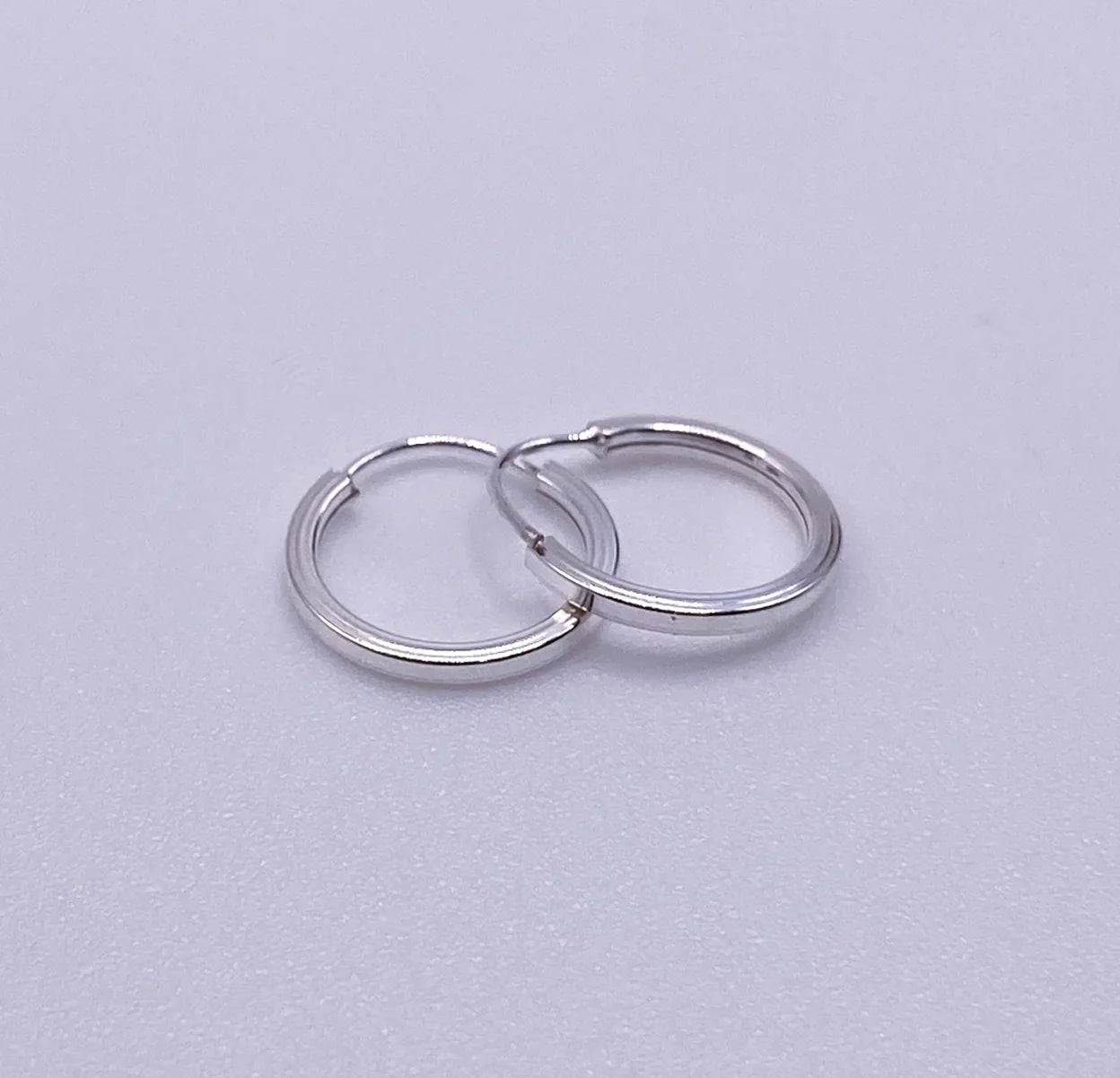 Argola de Prata 925 Pequena Lisa