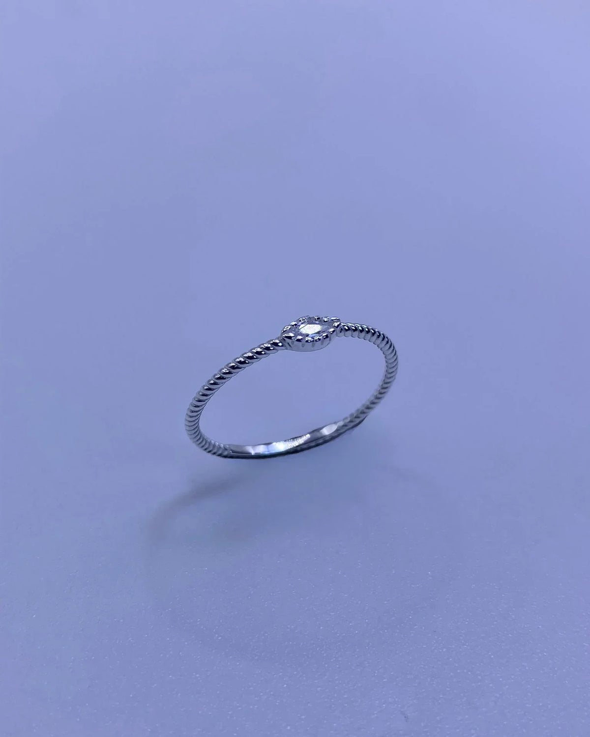 Anel Solitário Zircônia Oval