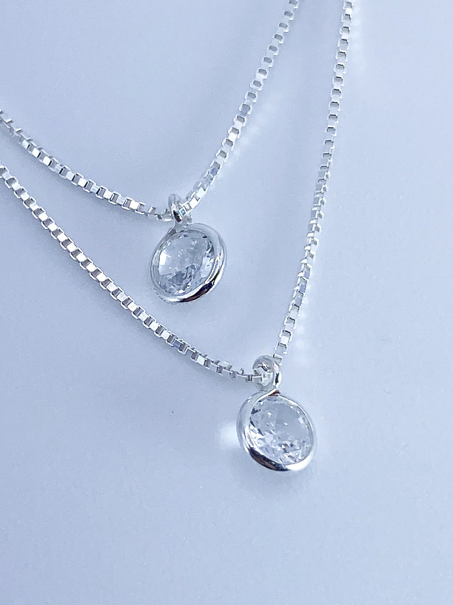 Colar de Prata 925 Pontos de Luz