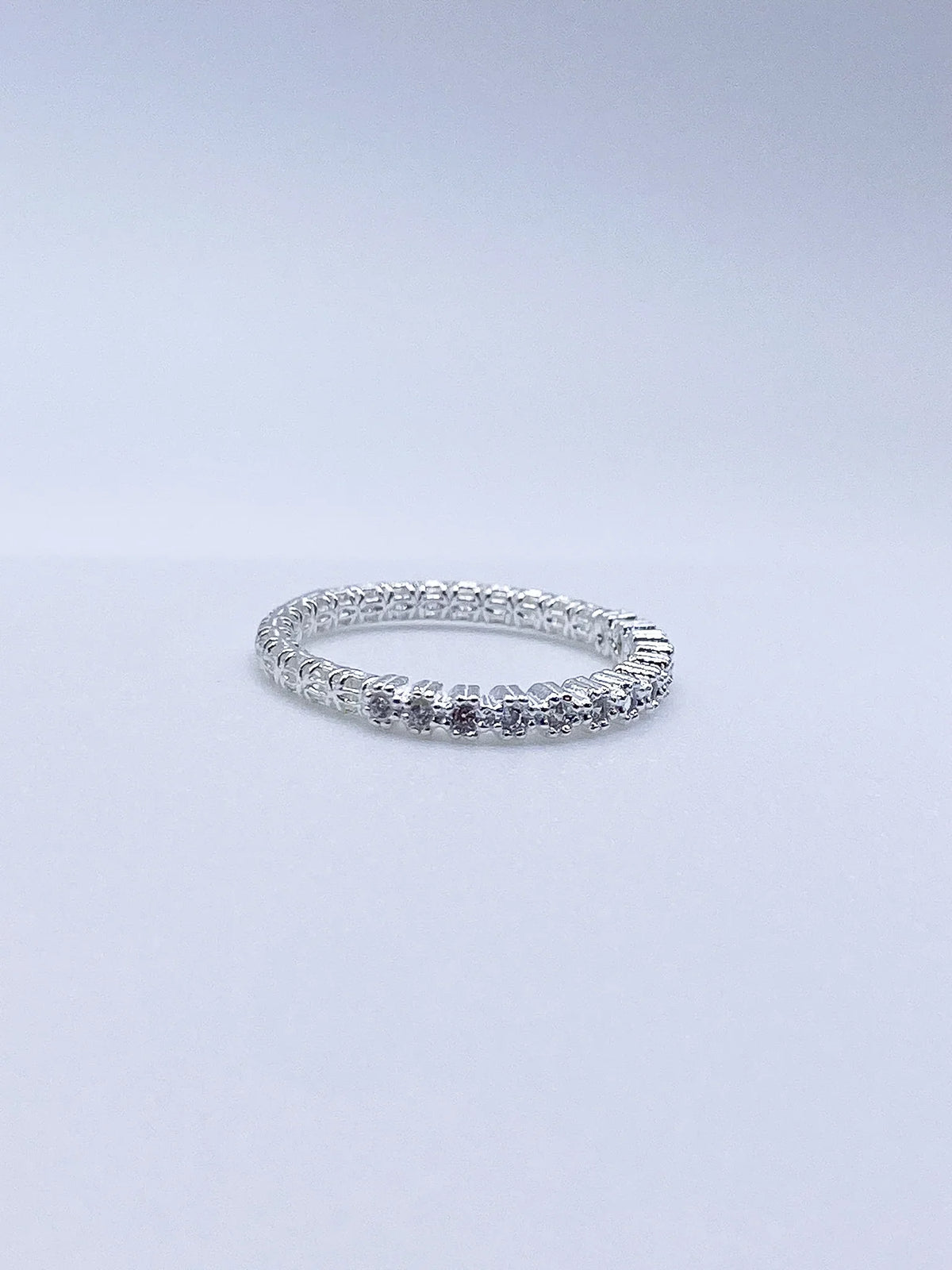 Anel Com Ponto Luz Renda Italiana