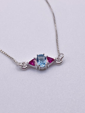 Pulseira Rubi Rose e com Zircônia Oval Água