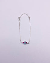 Pulseira Rubi Rose e com Zircônia Oval Água