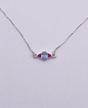 Pulseira Rubi Rose e com Zircônia Oval Água